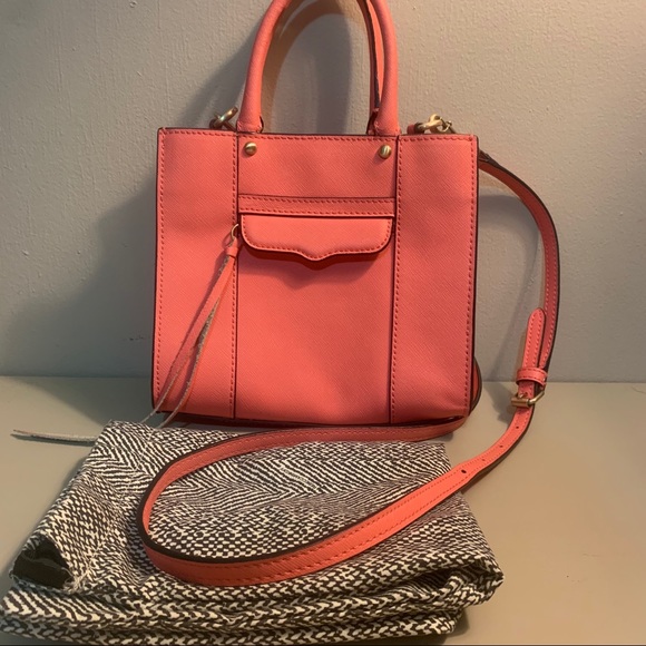 Rebecca Minkoff mini tote bag electric pink 💕💗 - Picture 3 of 4